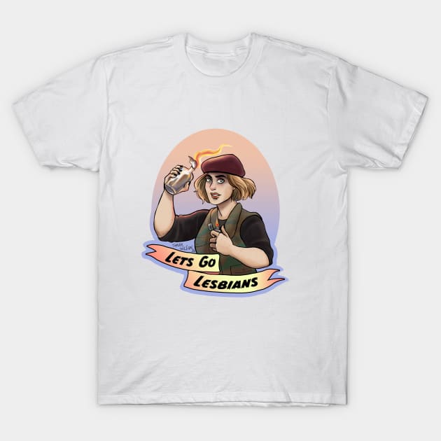 Lets go lesbians Robin T-Shirt by swinku